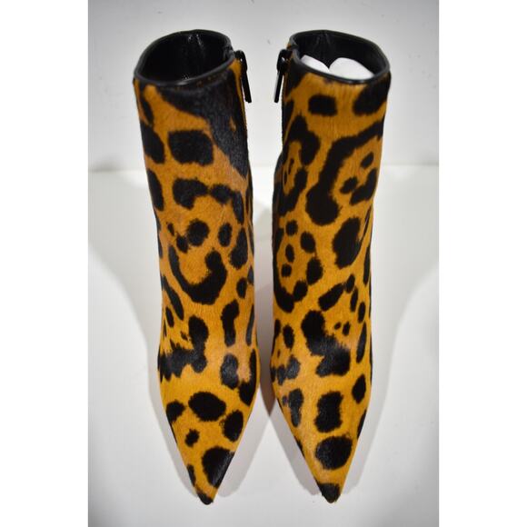 Christian Louboutin So Kate Booty 85 Black Spicy Leopard Ankle Heel Bootie 37 - Picture 7 of 12